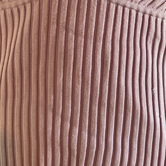 Bebe purple sleeveless blouse size large - Picture 2 of 6